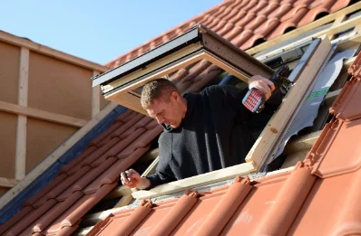 Pose de fenêtres de toit Velux à Hochstatt